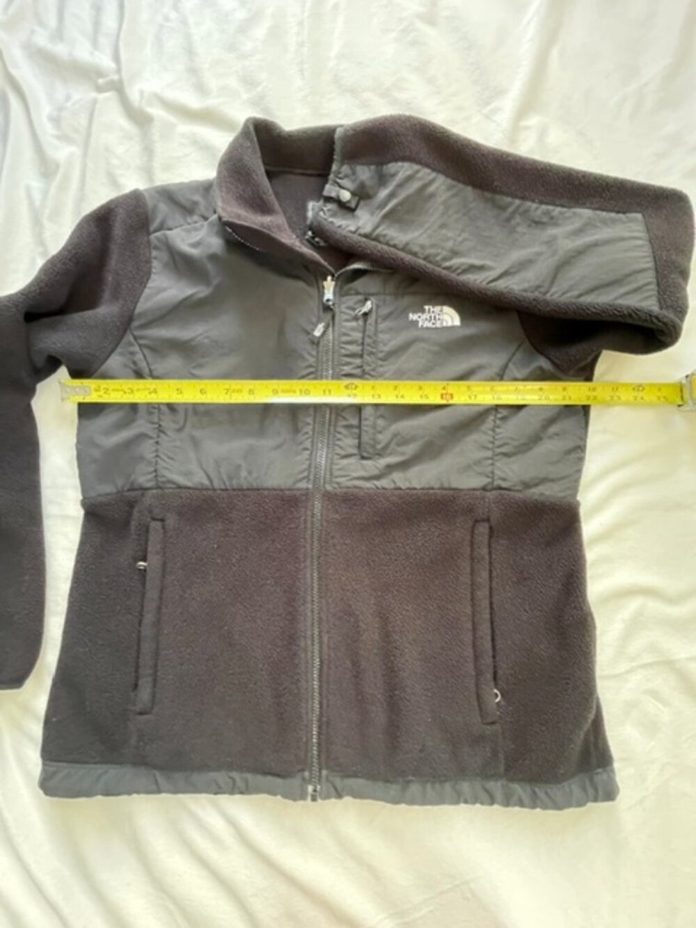 The North Face Women's Zipper Denali Fleece Jacket, Black, Size L - Picture 10 of 10
